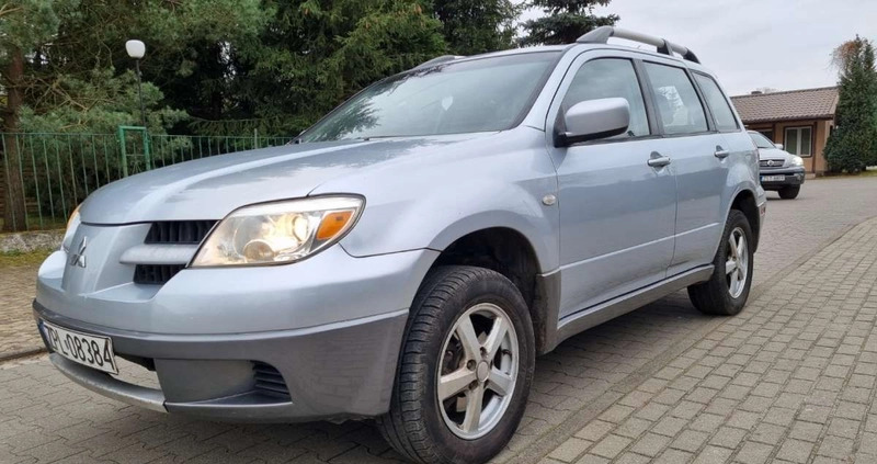 Mitsubishi Outlander cena 9500 przebieg: 277000, rok produkcji 2006 z Łaszczów małe 352